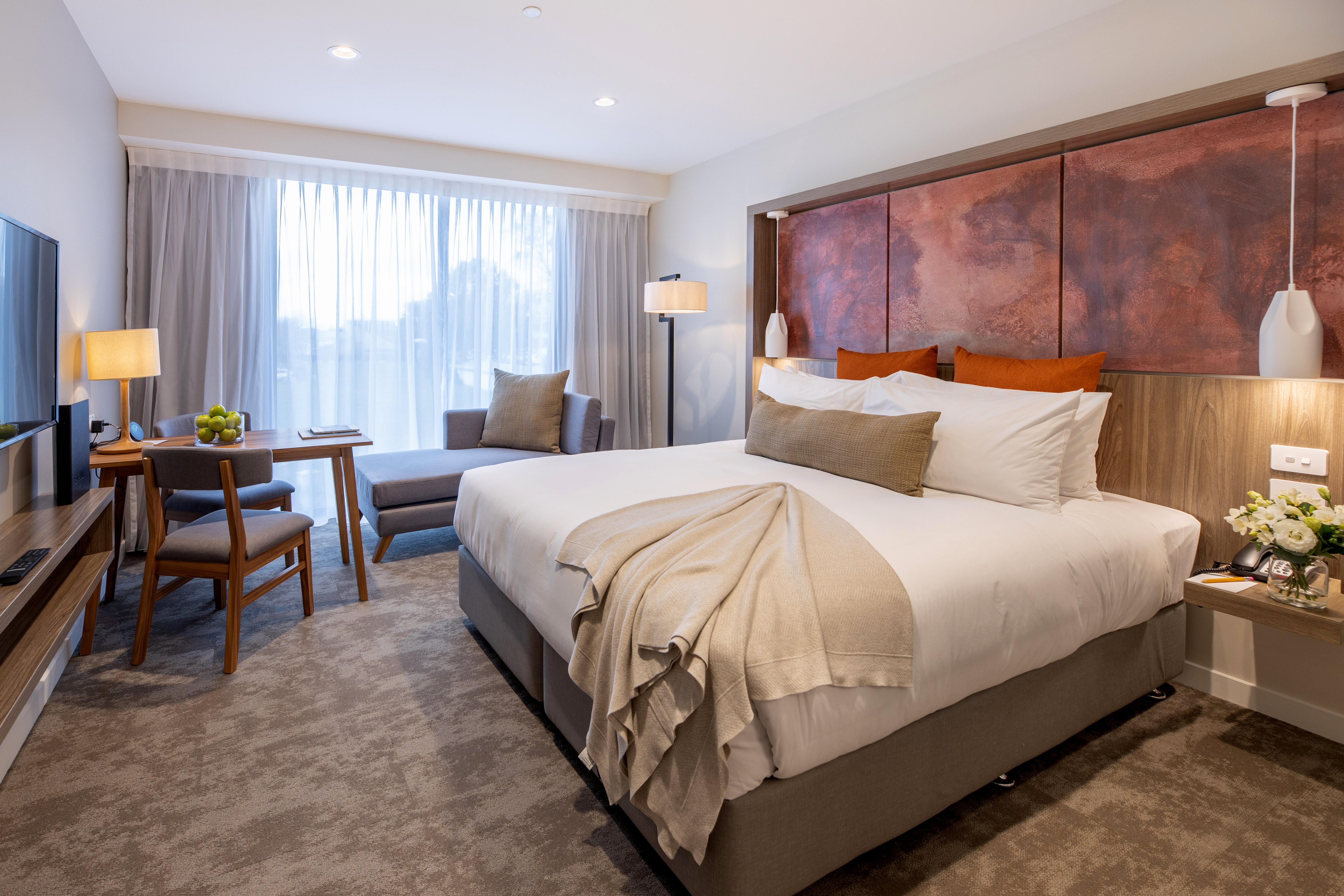 Sudima Christchurch City Buitenkant foto A room at the hotel