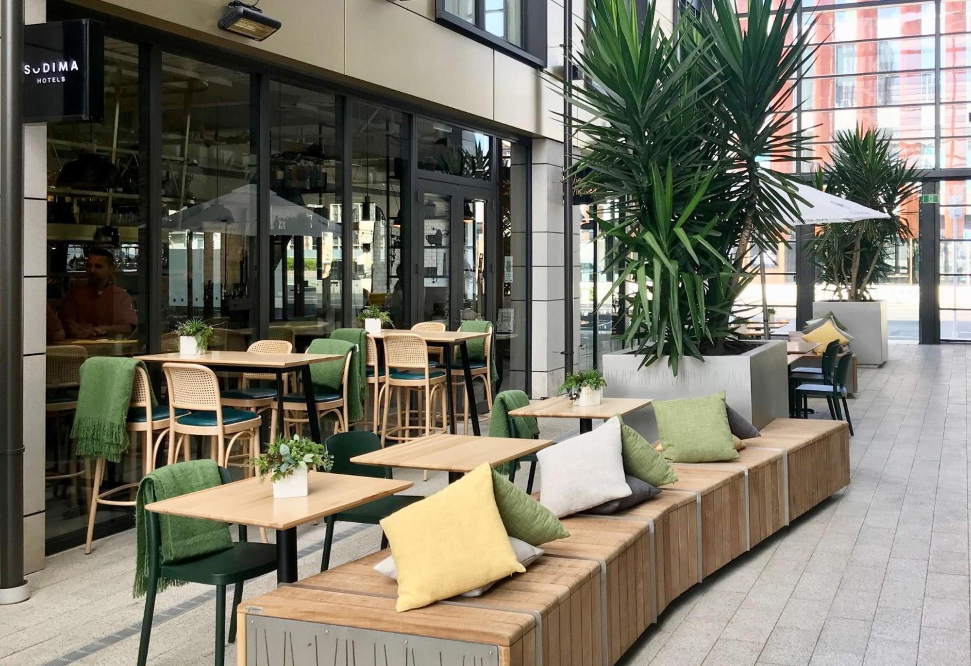 Sudima Christchurch City Buitenkant foto The restaurant