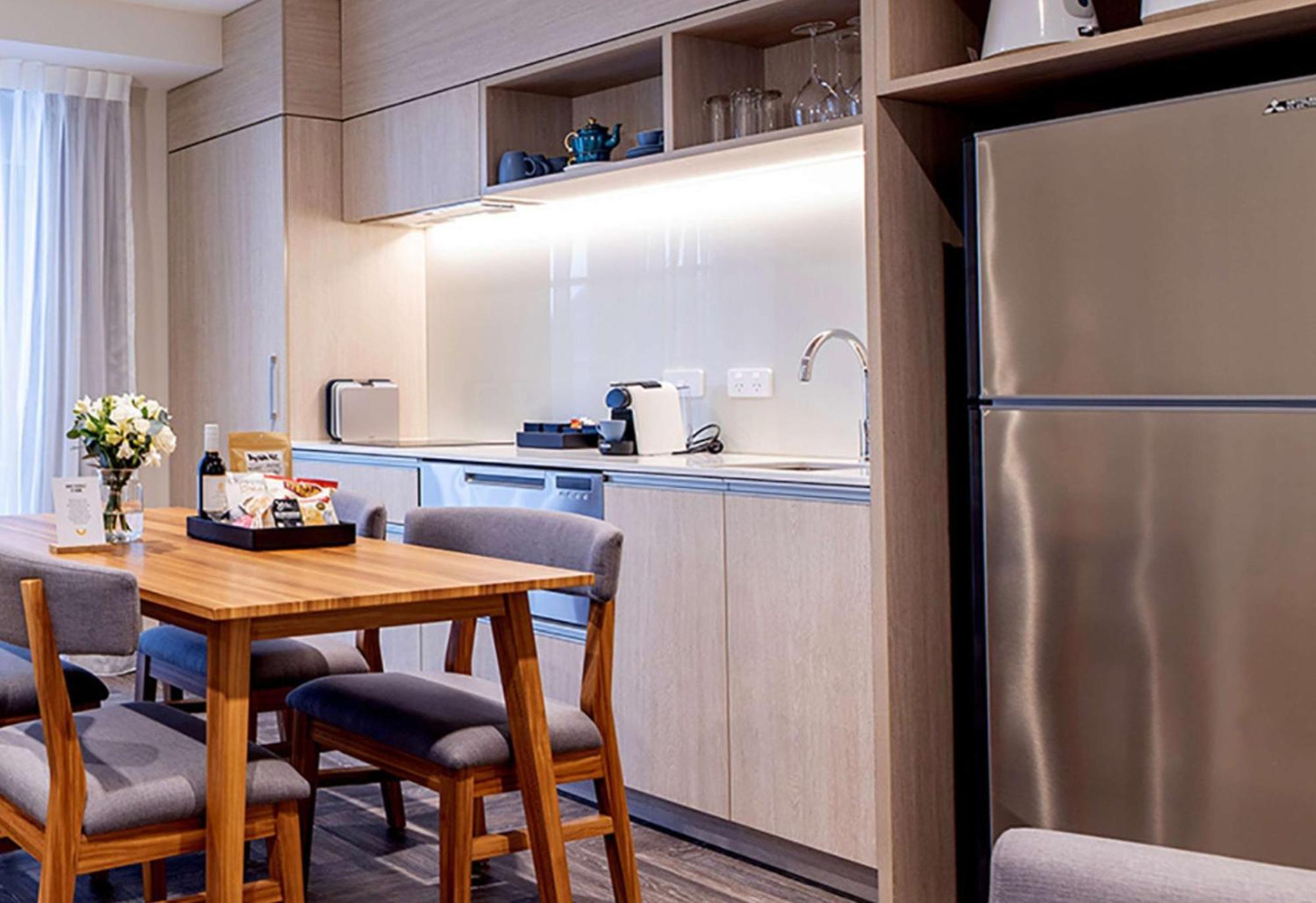 Sudima Christchurch City Buitenkant foto A kitchen at the University of Melbourne